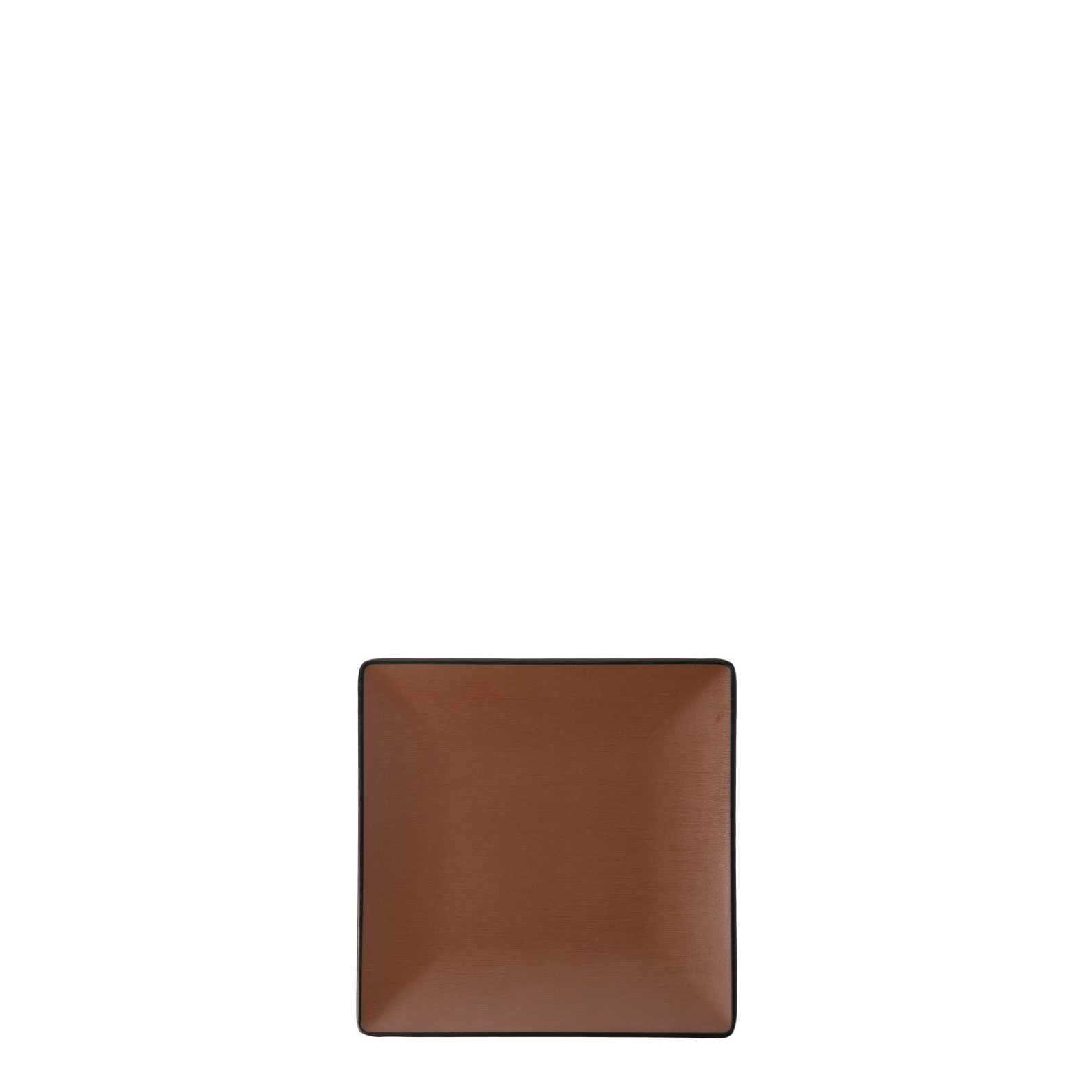 COU COU Dual Colour Brown & Black Square Plate
