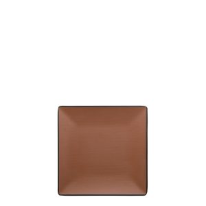 COU COU Dual Colour Brown & Black Square Plate