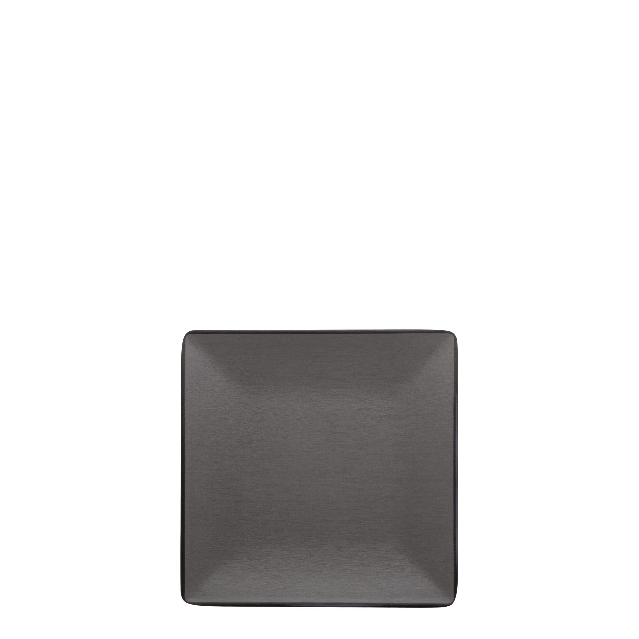 COU COU Dual Colour Grey & Black Square Plate