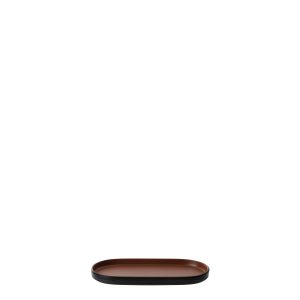 COU COU Dual Colour Brown & Black Oblong Platter