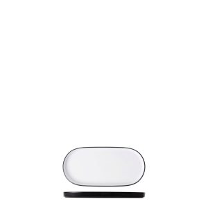 COU COU Dual Colour White & Black Oblong Platter