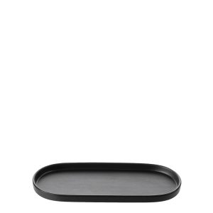 COU COU Dual Colour Black & Black Oblong Platter