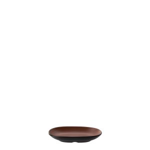 COU COU Dual Colour Brown & Black Oblong Plate