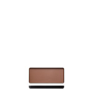 COU COU Dual Colour Brown & Black Rectangular Platter