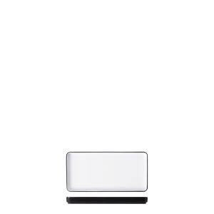 COU COU Dual Colour White & Black Rectangular Platter