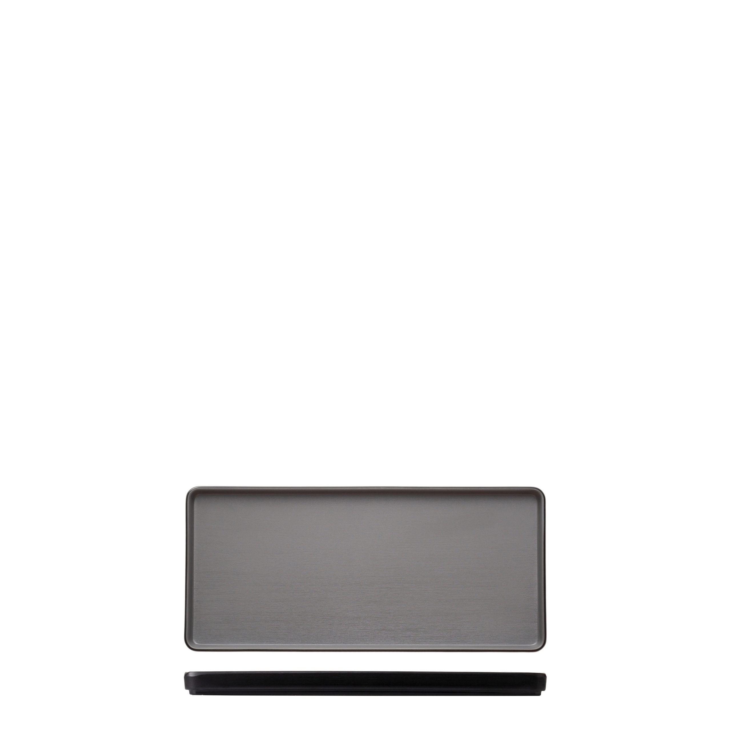 COU COU Dual Colour Grey & Black Rectangular Platter