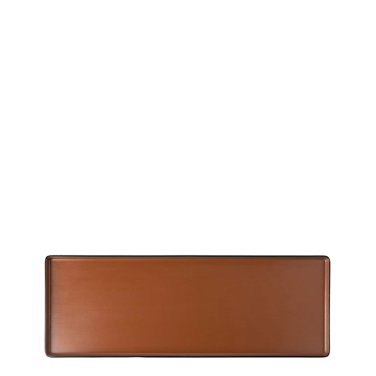 COU COU Dual Colour Brown & Black Rectangular Platter