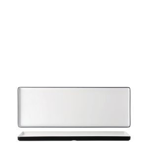 COU COU Dual Colour White & Black Rectangular Platter