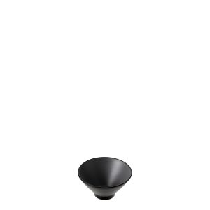 COU COU Dual Colour Grey & Black V-Shape Round Bowl