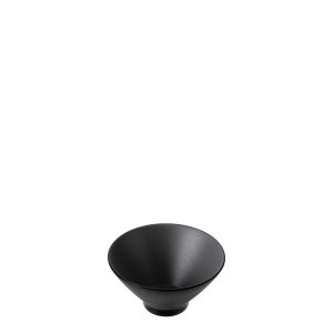 COU COU Dual Colour Grey & Black V-Shape Round Bowl