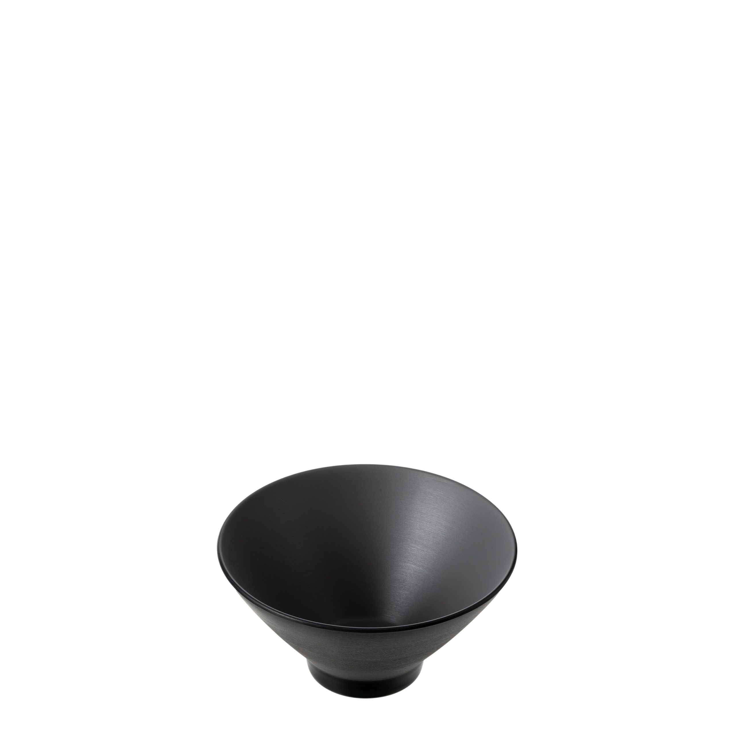 COU COU Dual Colour Grey & Black V-Shape Round Bowl
