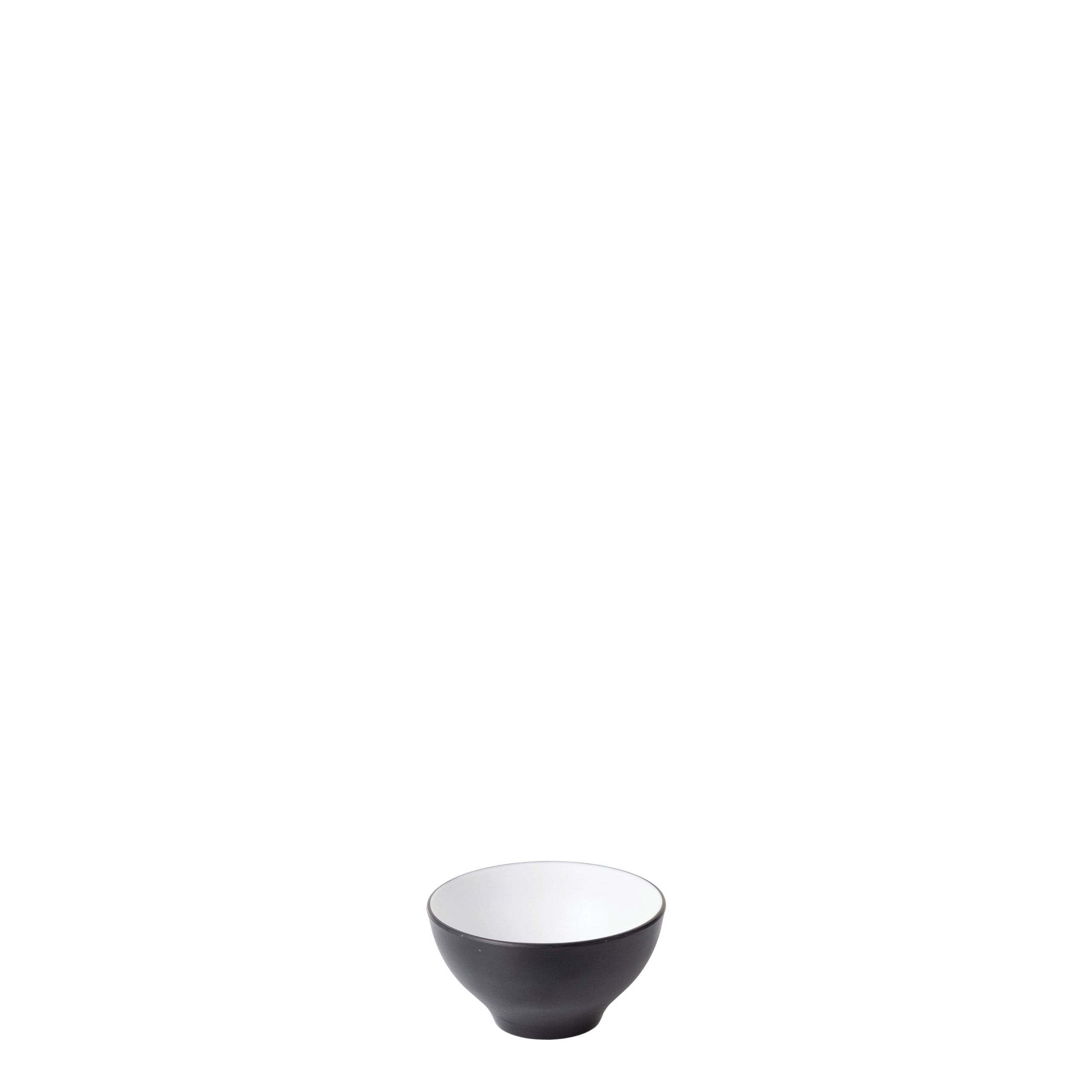 COU COU Dual Colour White & Black Noodle Bowl