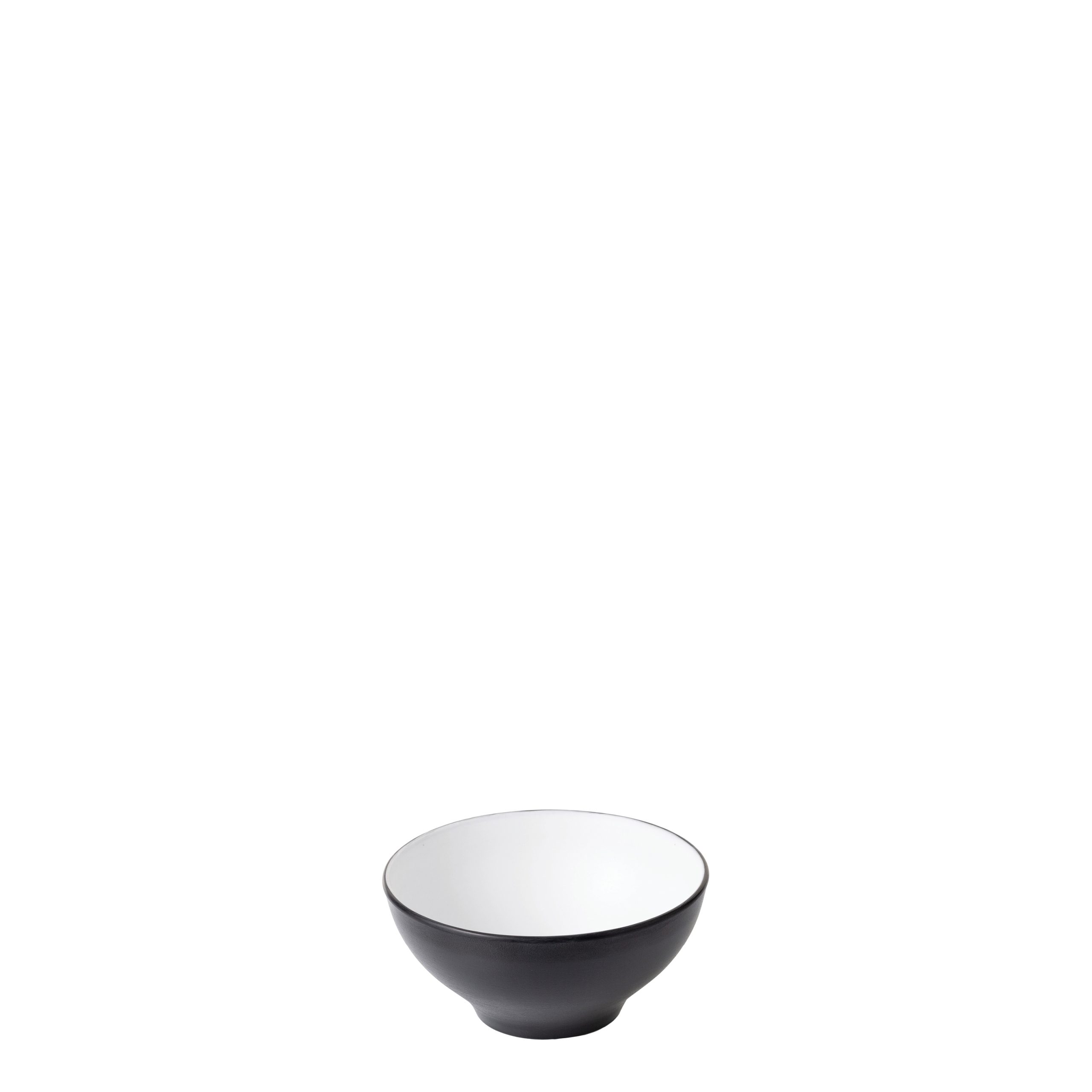 COU COU Dual Colour White & Black Noodle Bowl