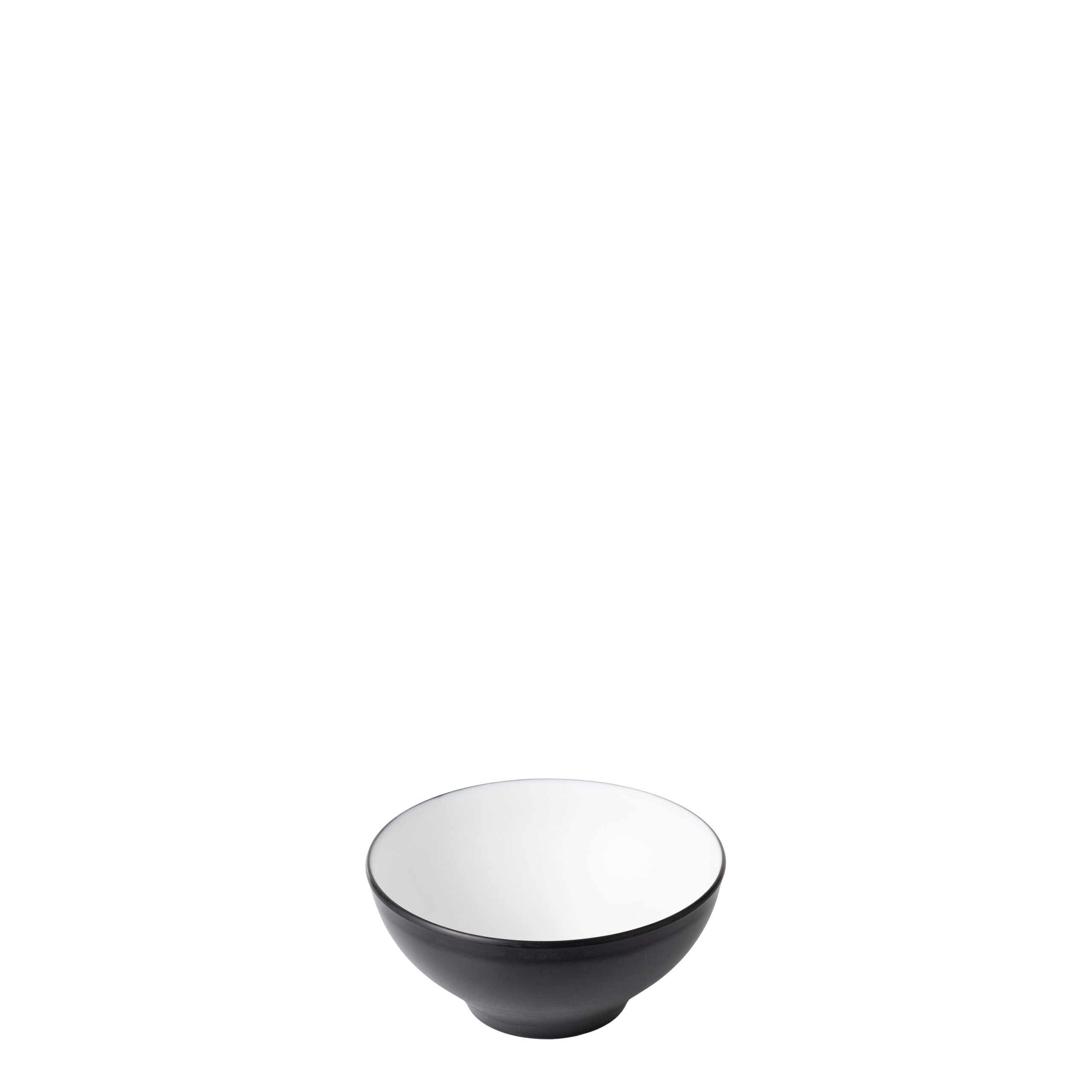 COU COU Dual Colour White & Black Noodle Bowl