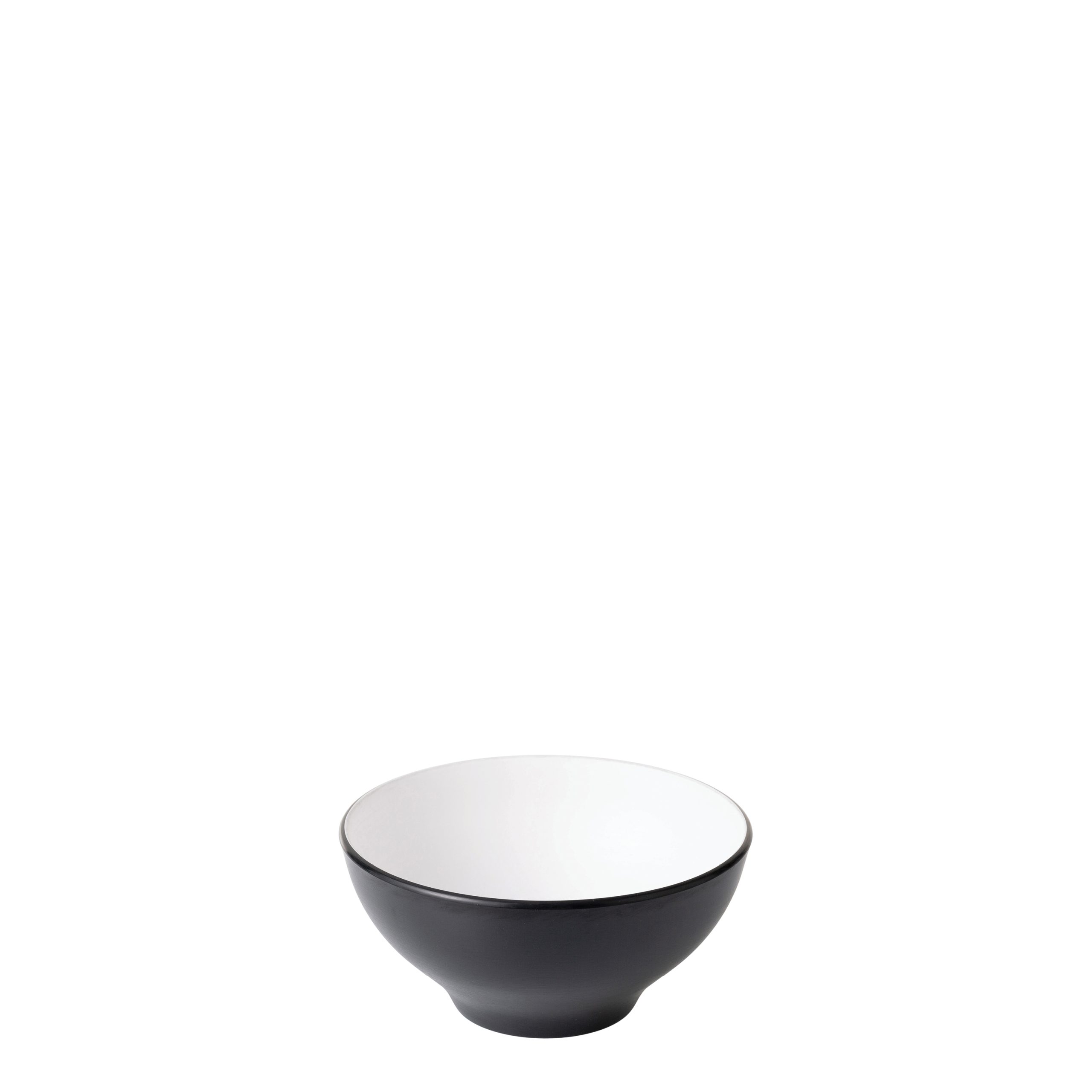 COU COU Dual Colour White & Black Noodle Bowl