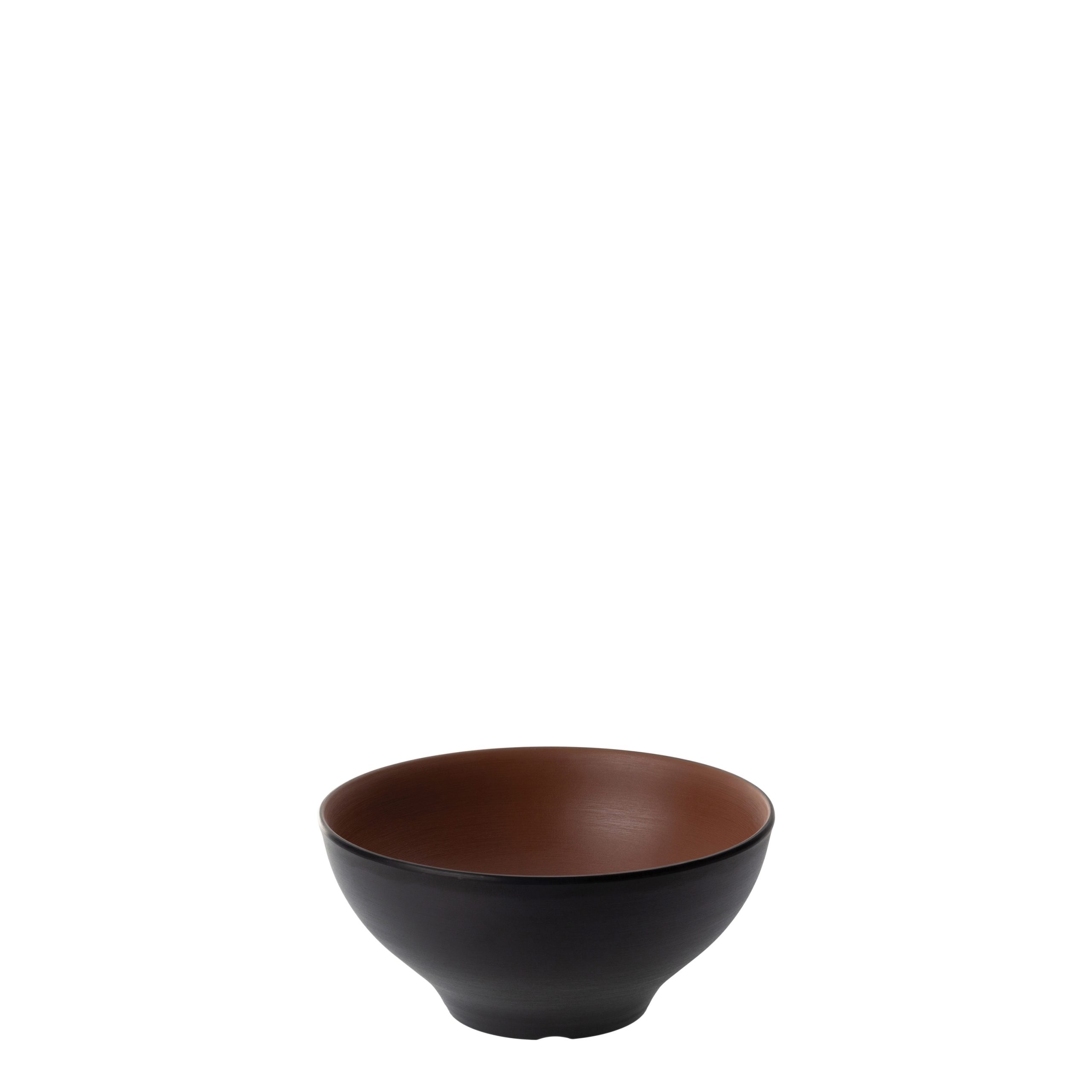 COU COU Dual Colour Brown & Black Noodle Bowl
