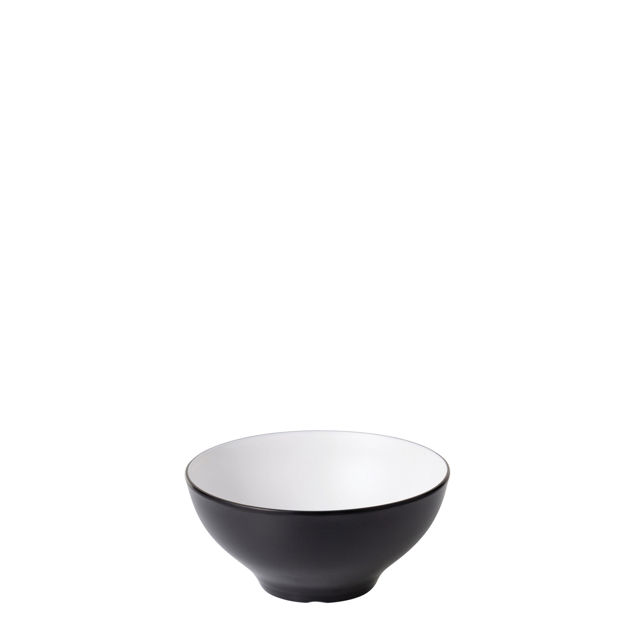 COU COU Dual Colour White & Black Noodle Bowl