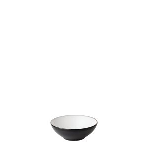 COU COU Dual Colour White & Black Round Bowl