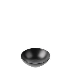 COU COU Dual Colour Black & Black Round Bowl
