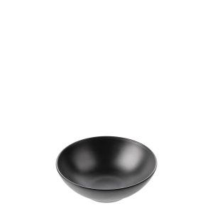 COU COU Dual Colour Black & Black Round Bowl