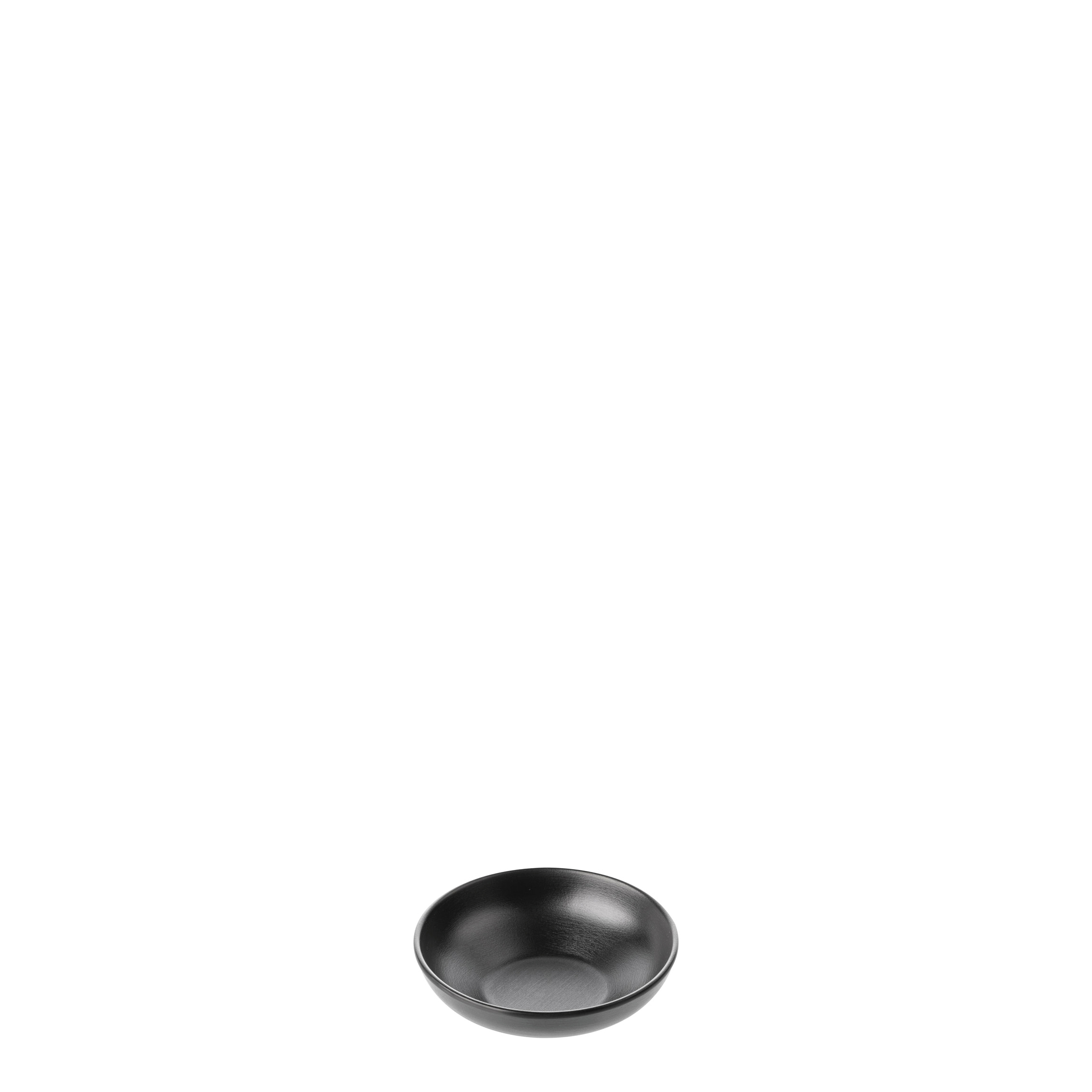 COU COU Dual Colour Black & Black Round Bowl