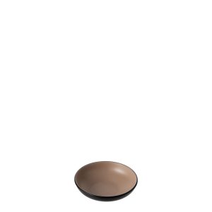 COU COU Dual Colour Beige & Black Round Bowl