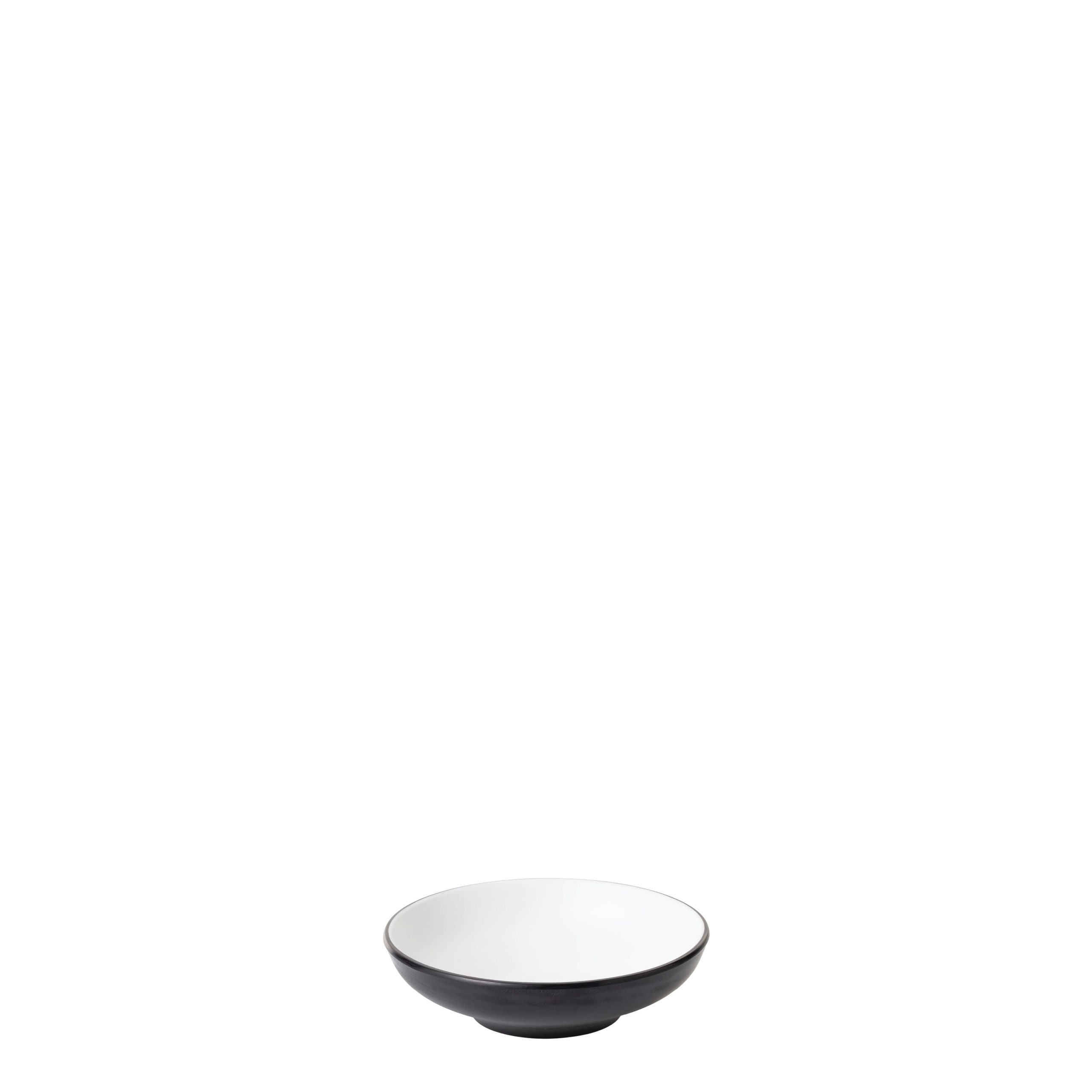 COU COU Dual Colour White & Black Round Bowl