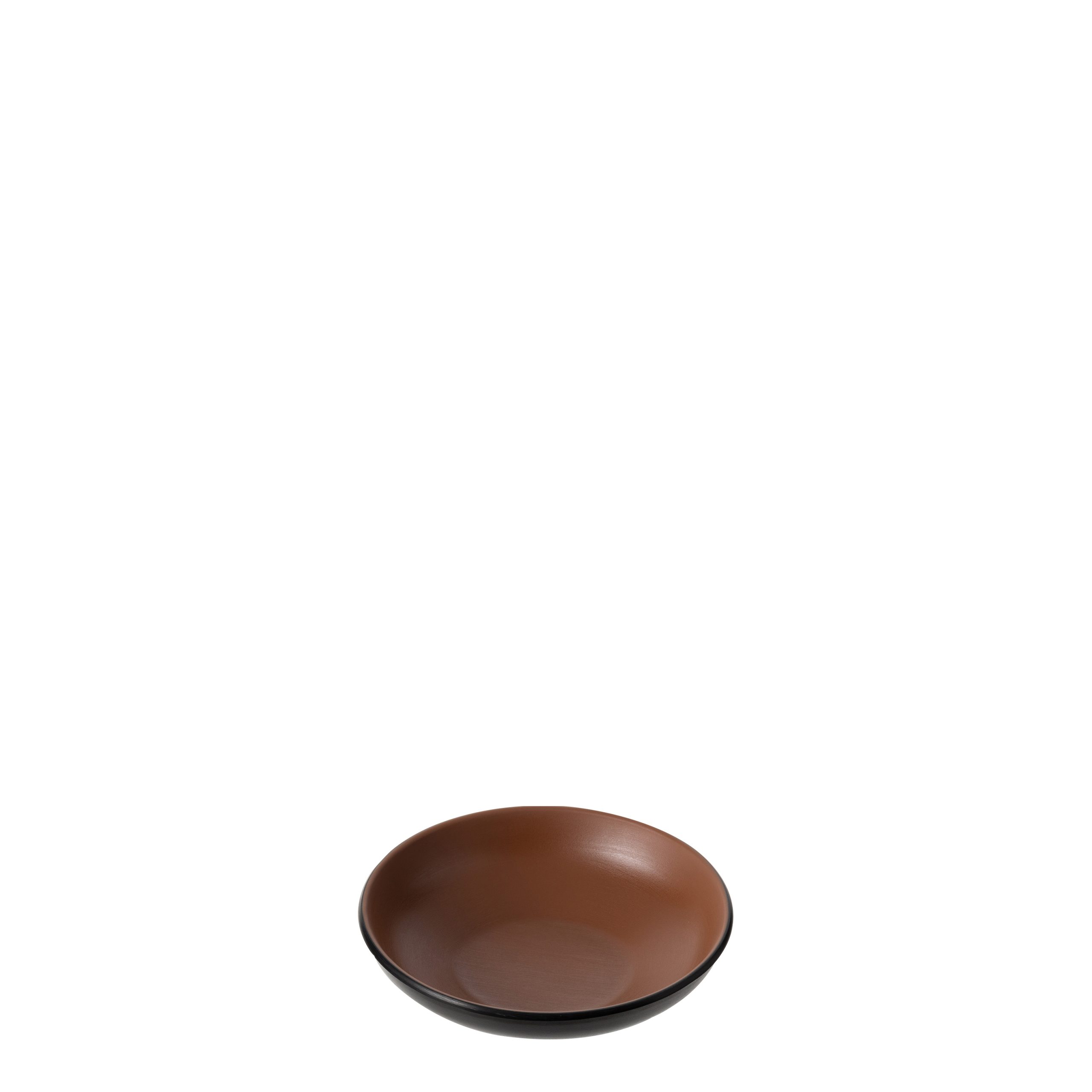 COU COU Dual Colour Brown & Black Round Bowl