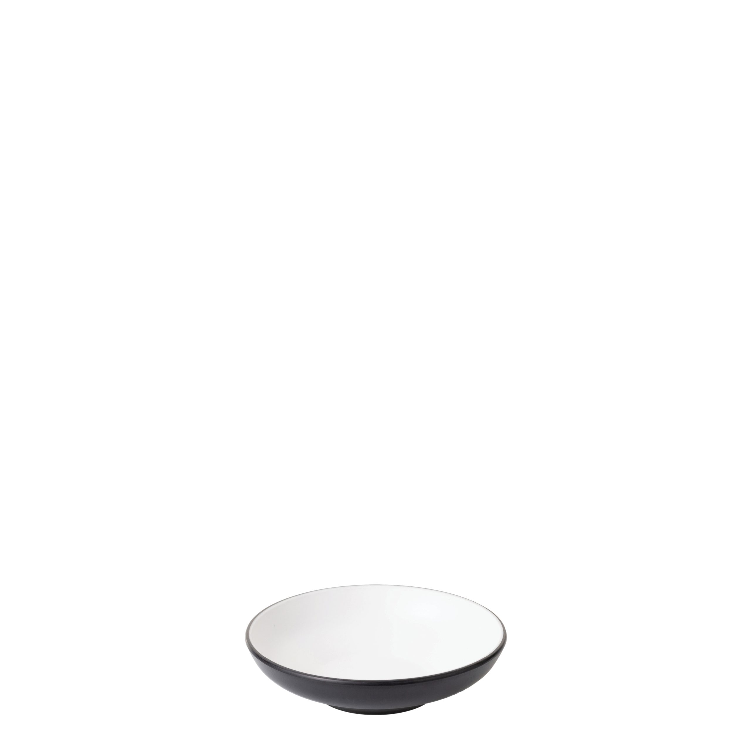 COU COU Dual Colour White & Black Round Bowl