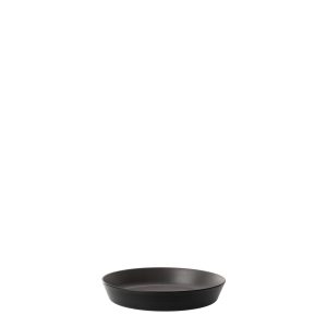 COU COU Dual Colour Grey & Black Flat Round Bowl