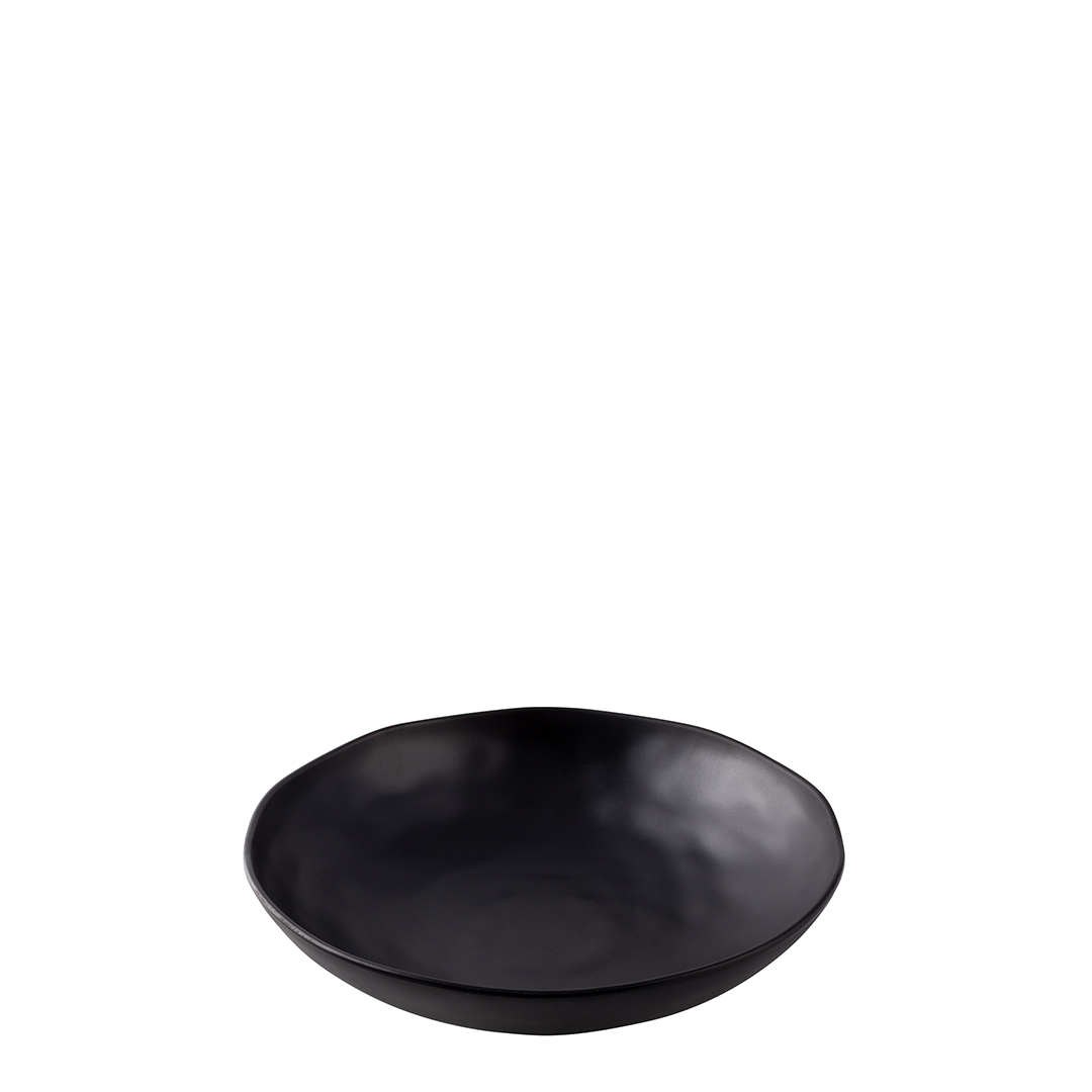 COU COU Matte Black Coupe Serving Bowl