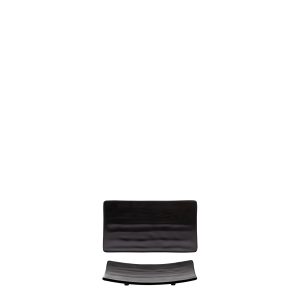 COU COU Matte Black Curved Platter