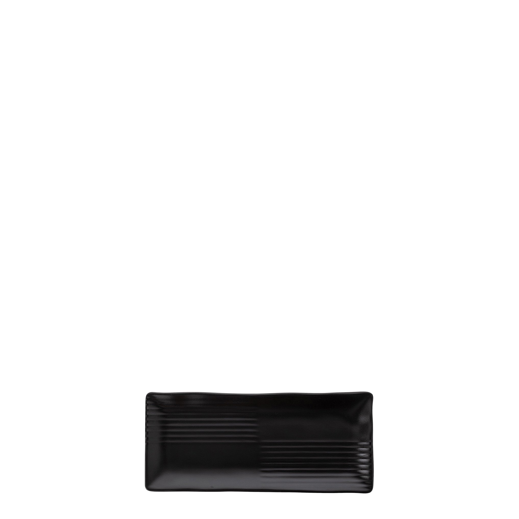 COU COU Matte Black Rectangular Platter