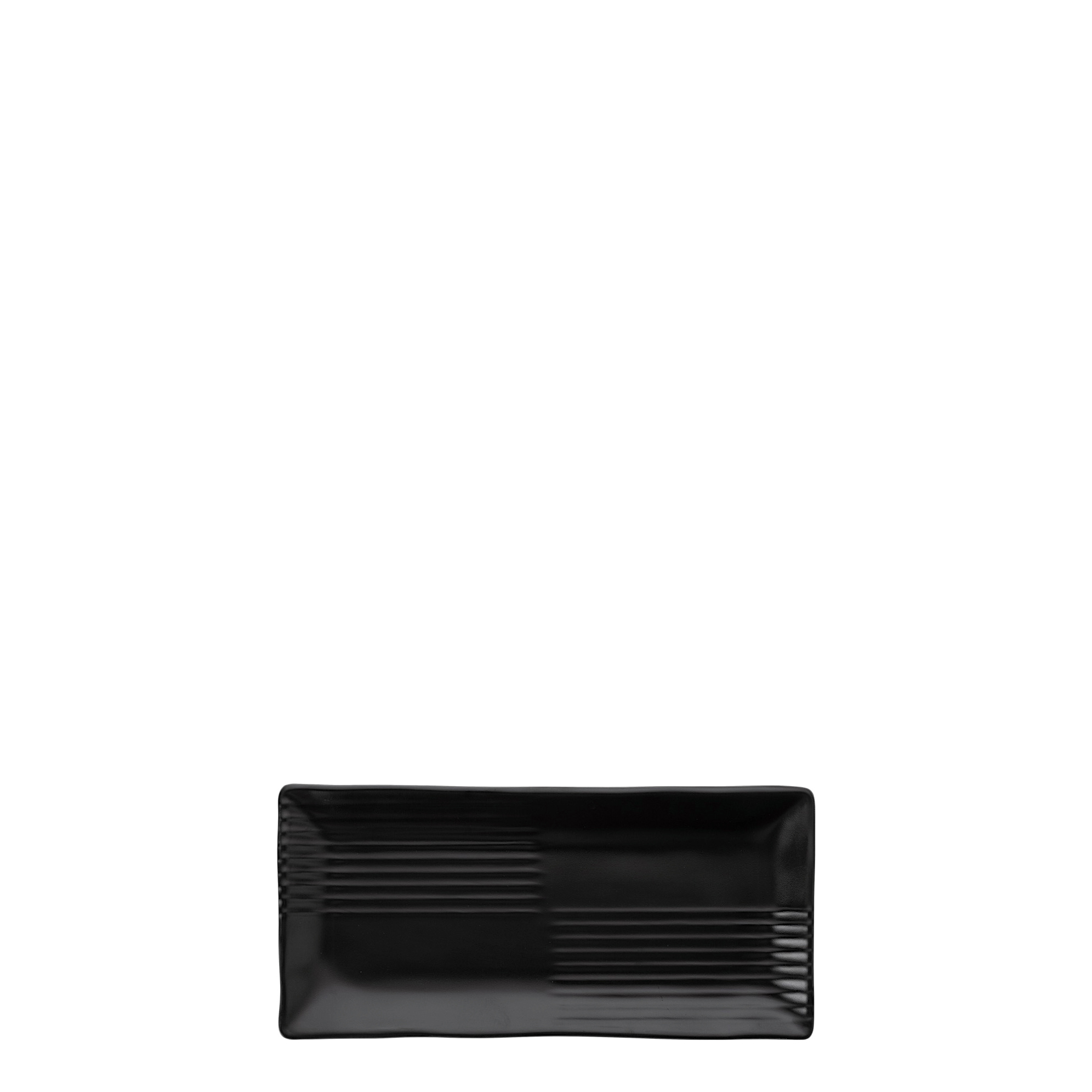 COU COU Matte Black Rectangular Platter