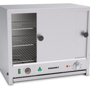 Roband Stainless Steel Design Pie Warmer with sliding door, 40 pies