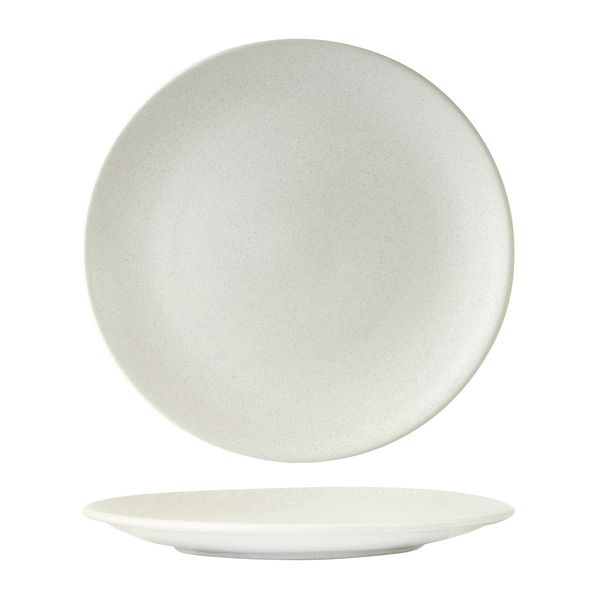 Zuma Frost Round Coupe Plate