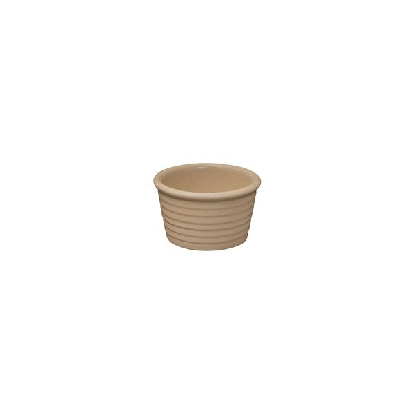 Zuma Sand Ribbed Ramekin