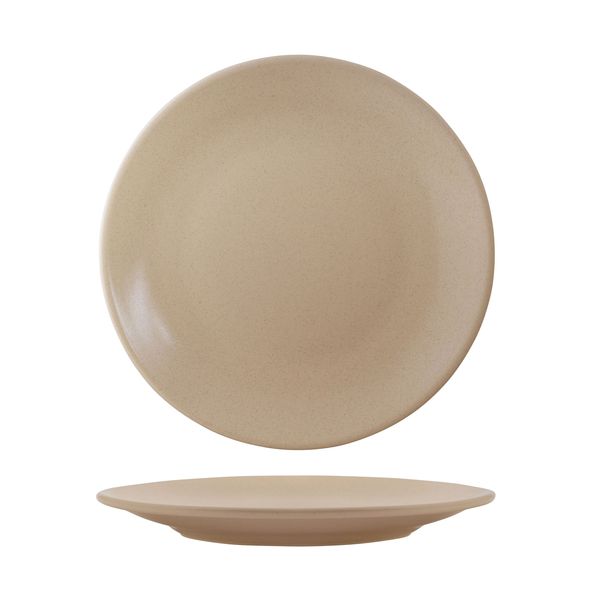 Zuma Sand Round Coupe Plate