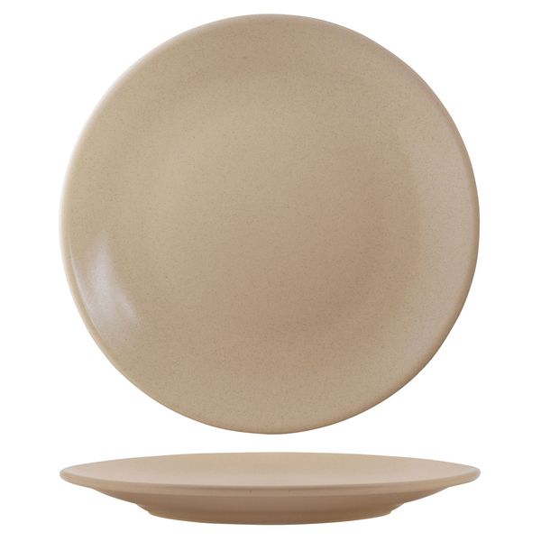 Zuma Sand Round Coupe Plate