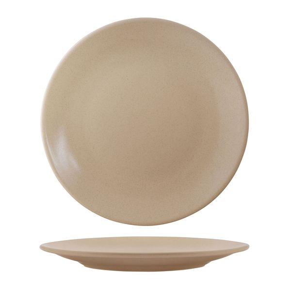 Zuma Sand Round Coupe Plate