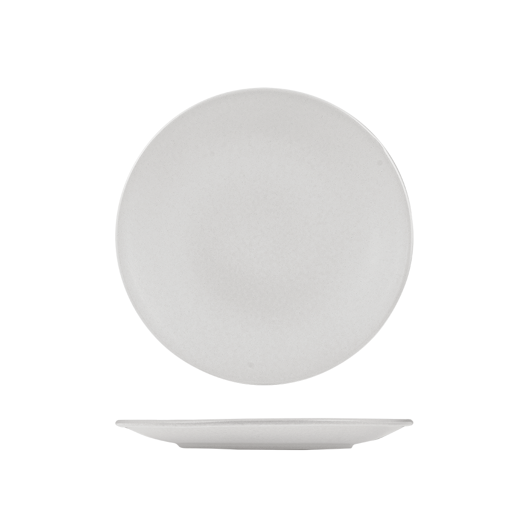 Zuma Pearl Aspen Round Coupe Plate