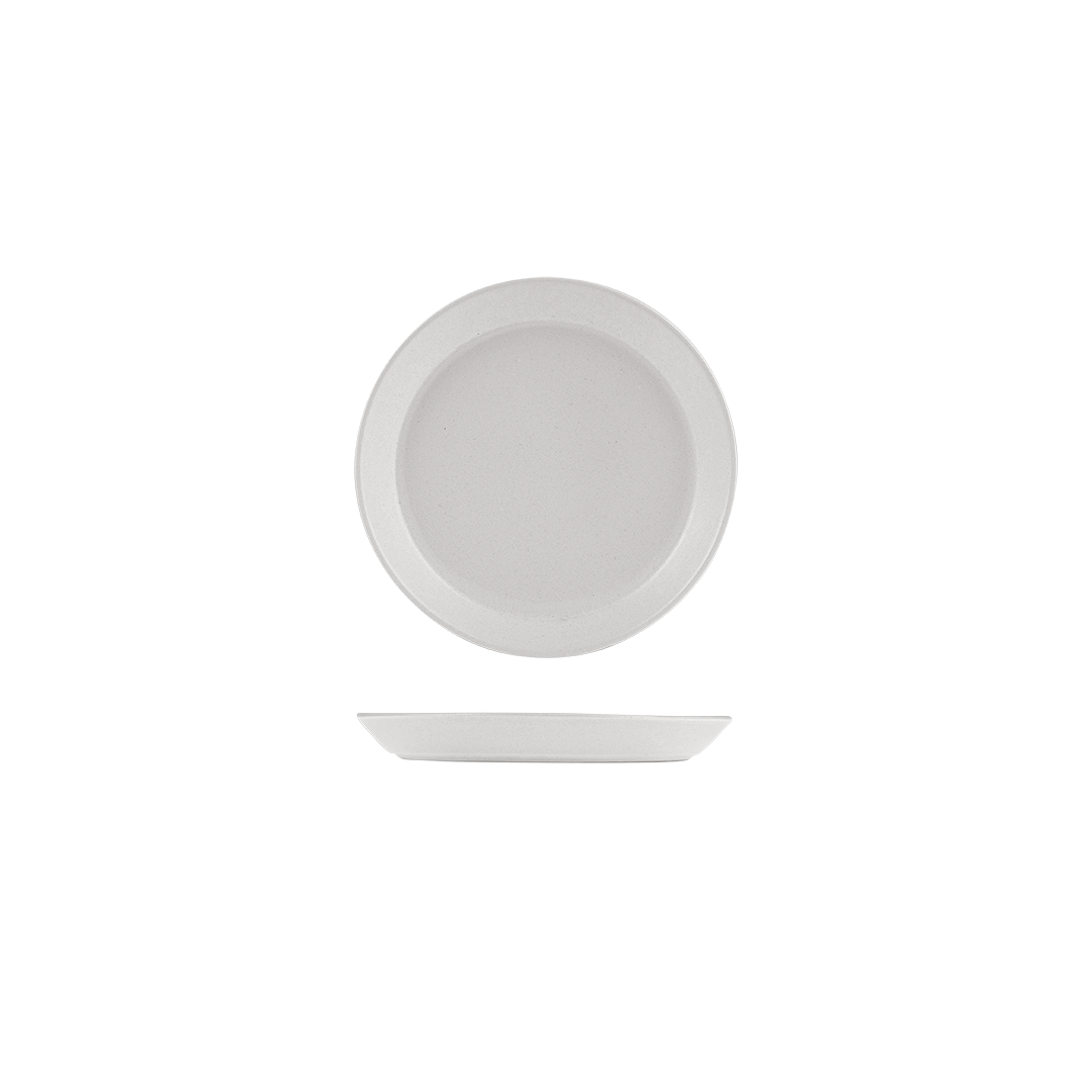 Zuma Pearl Aspen Round Tapered Plate