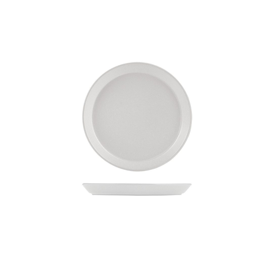 Zuma Pearl Aspen Round Tapered Plate