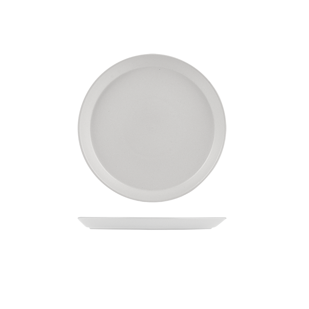 Zuma Pearl Aspen Round Tapered Plate