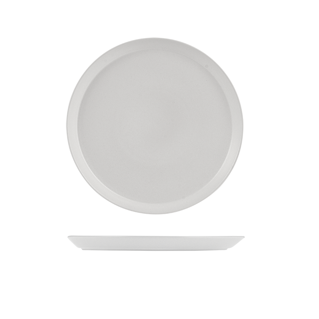 Zuma Pearl Aspen Round Tapered Plate