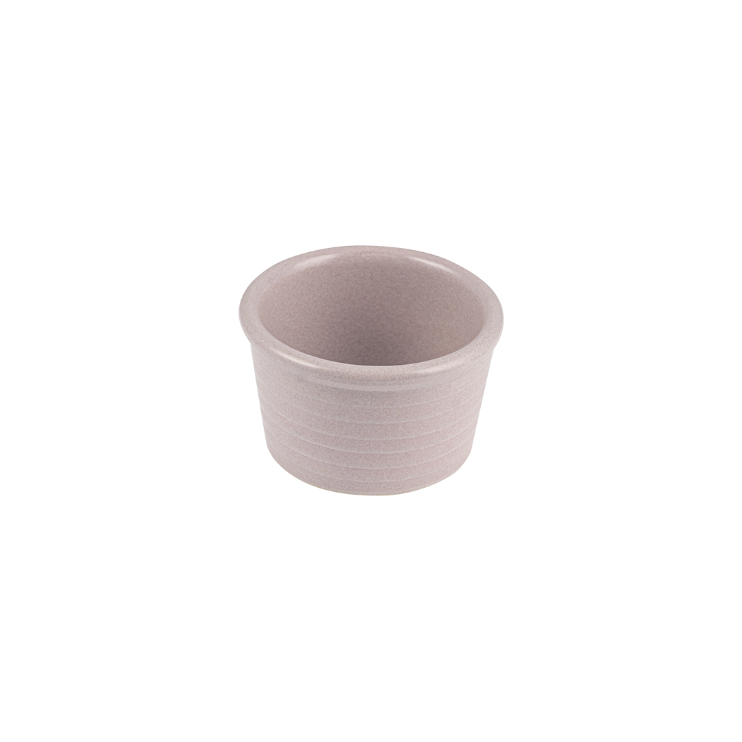 Zuma Pearl Blush Ribbed Ramekin