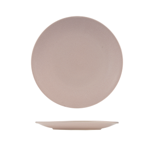 Zuma Pearl Blush Round Coupe Plate