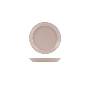 Zuma Pearl Blush Round Tapered Plate