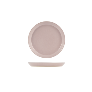 Zuma Pearl Blush Round Tapered Plate