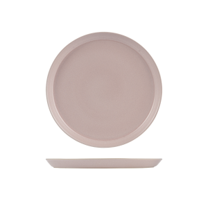 Zuma Pearl Blush Round Tapered Plate